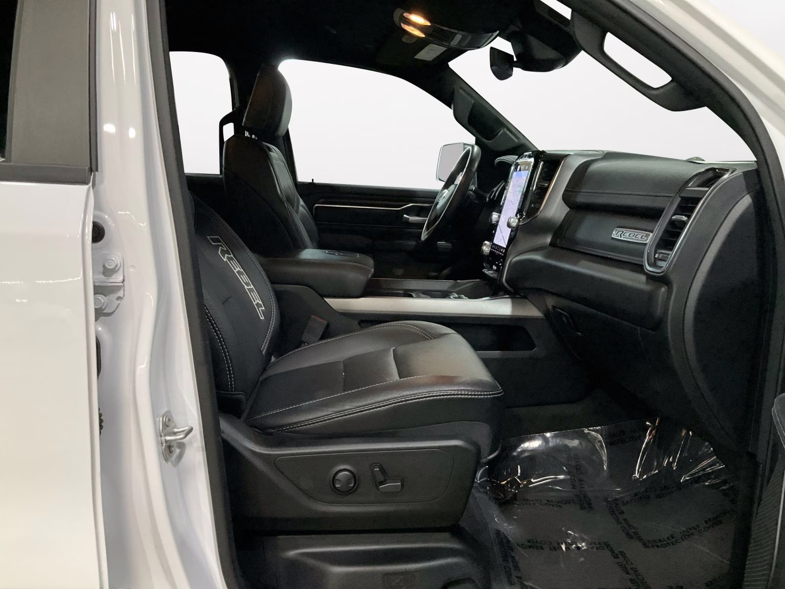 2024 Bright White Clearcoat Ram 1500 Rebel 4X4 Truck