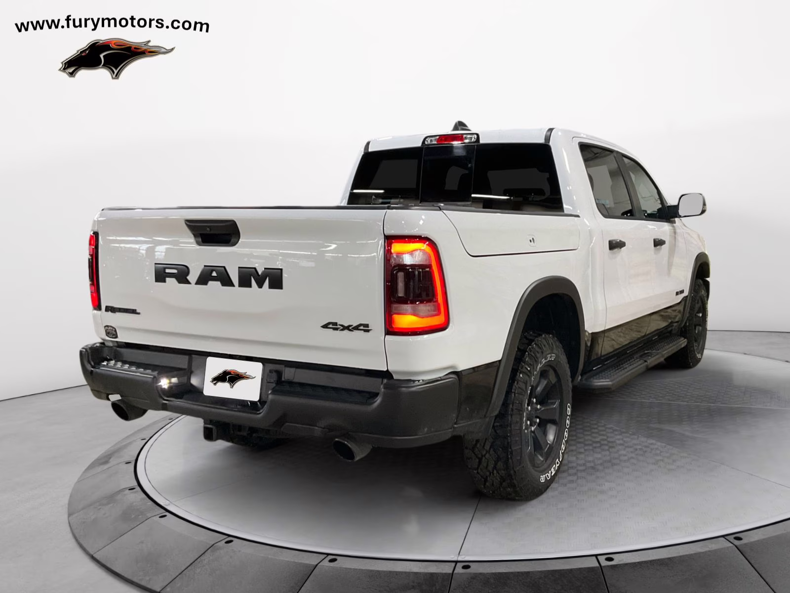 2024 Bright White Clearcoat Ram 1500 Rebel 4X4 Truck