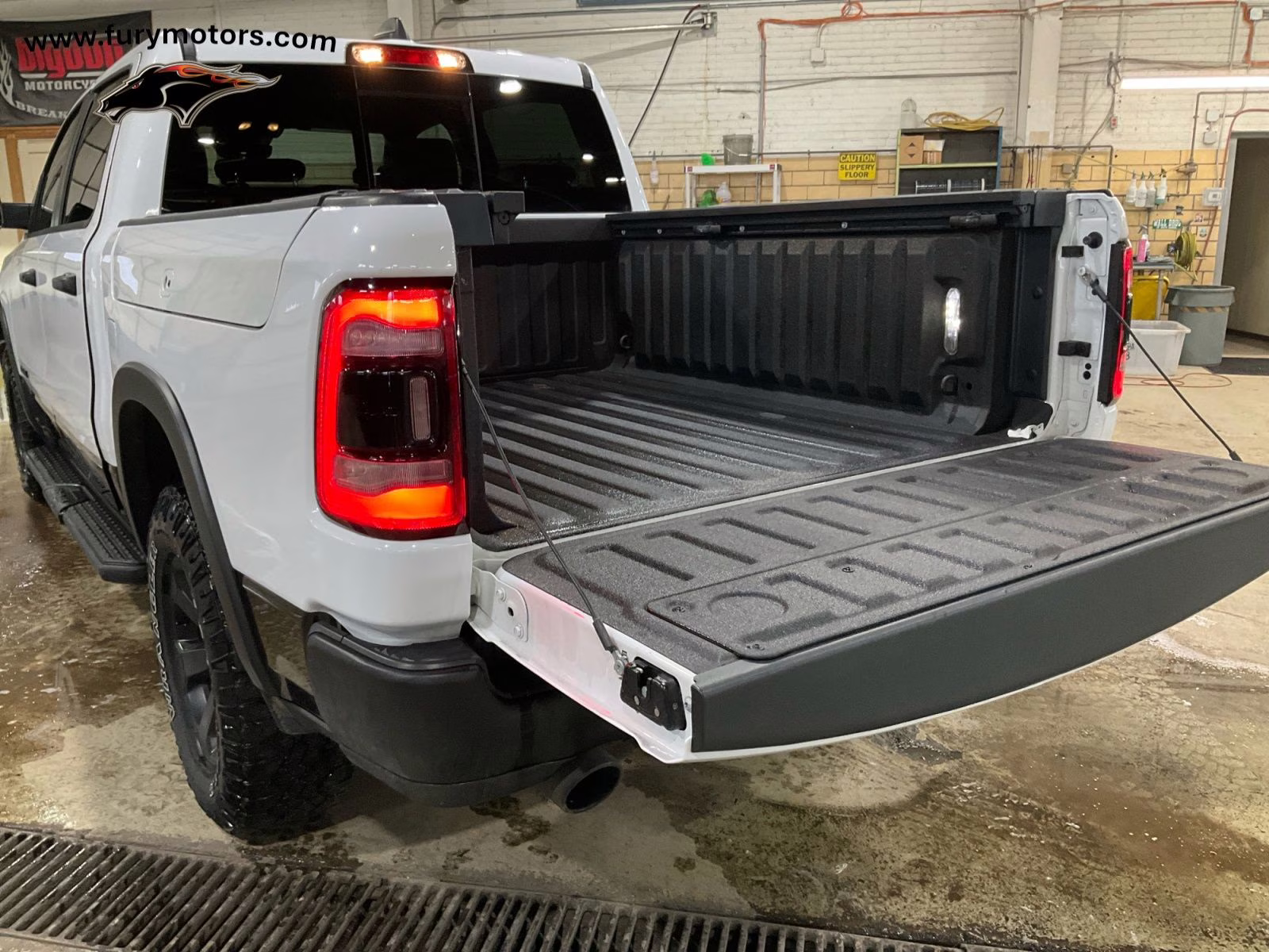 2024 Bright White Clearcoat Ram 1500 Rebel 4X4 Truck