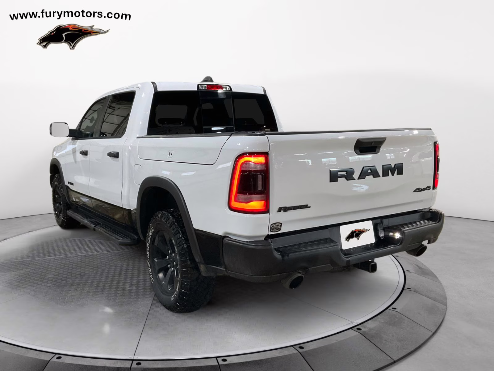 2024 Bright White Clearcoat Ram 1500 Rebel 4X4 Truck