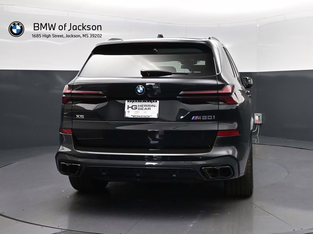 2026 Black Sapphire Metallic BMW X5 M60i AWD SUV