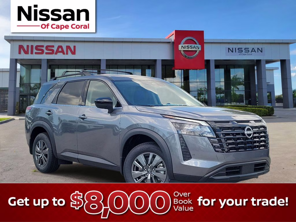 2026 Gun Metallic Nissan Pathfinder SV FWD SUV