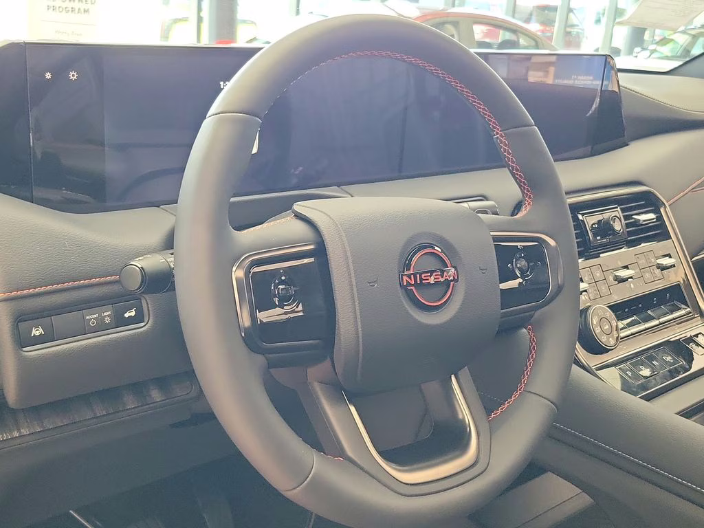2026 Aspen White/Super Black Nissan Armada PRO-4X 4X4 SUV