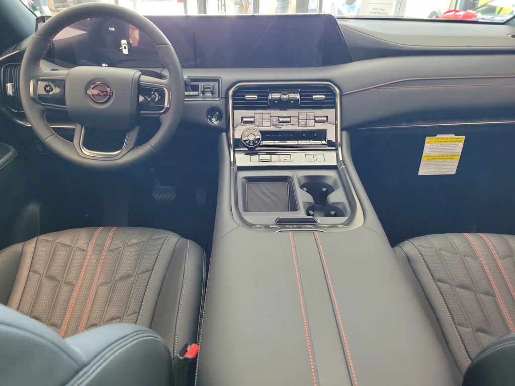2026 Aspen White/Super Black Nissan Armada PRO-4X 4X4 SUV