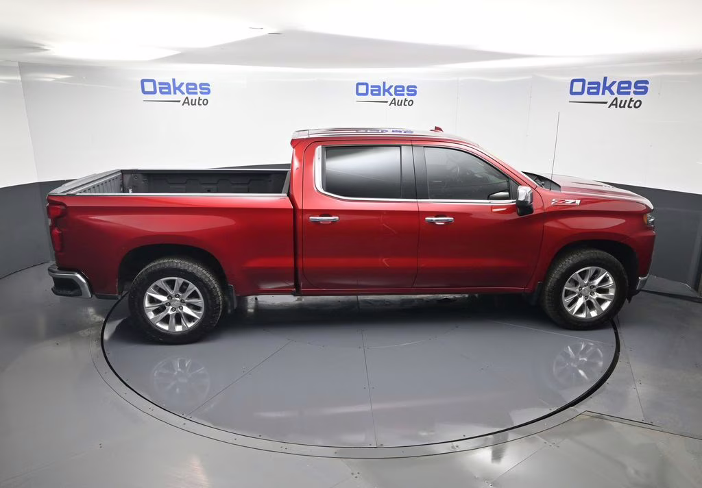 2021 Cherry Red Tintcoat Chevrolet Silverado 1500 LTZ 4X4 Truck