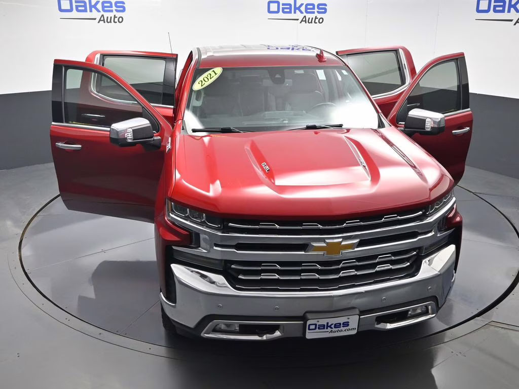 2021 Cherry Red Tintcoat Chevrolet Silverado 1500 LTZ 4X4 Truck