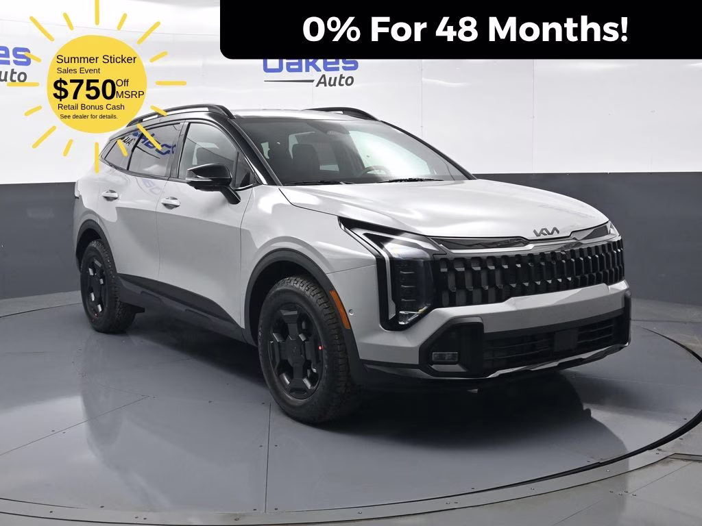 2026 Wolf Gray/Black Roof Kia Sportage X-Pro Prestige AWD SUV