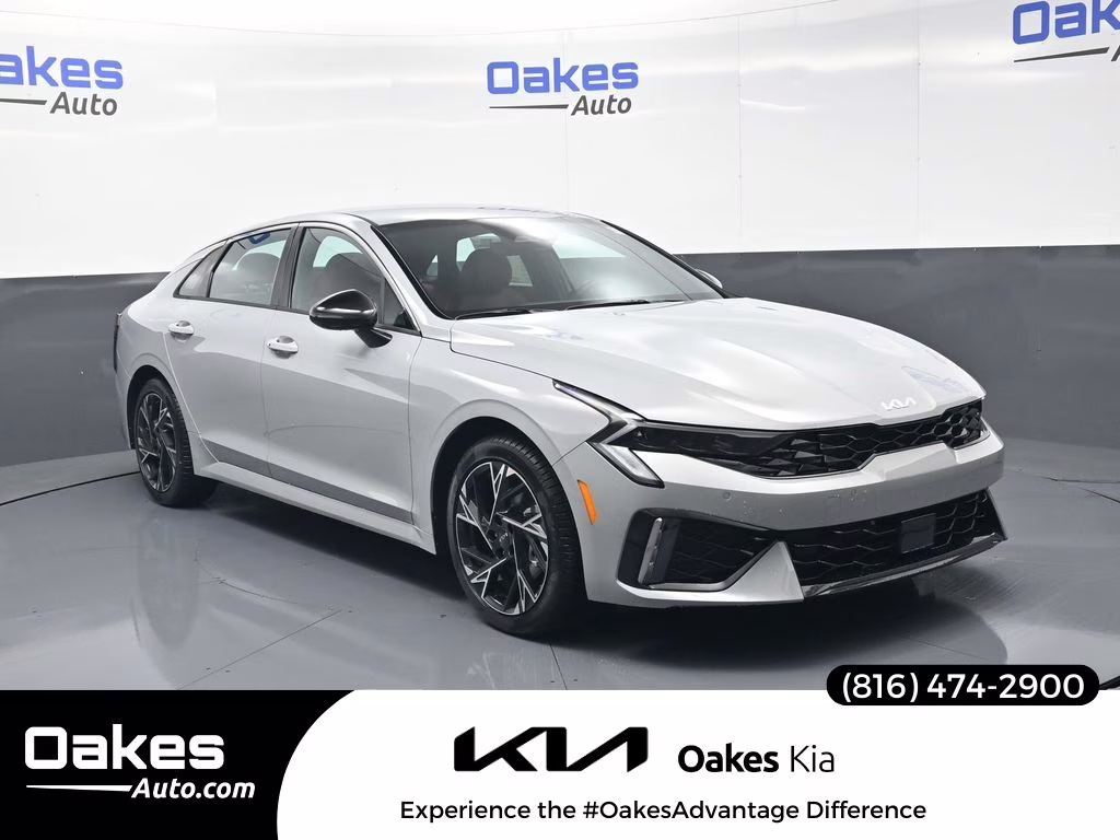 2026 Wolf Gray Kia K5 GT-Line AWD Sedan
