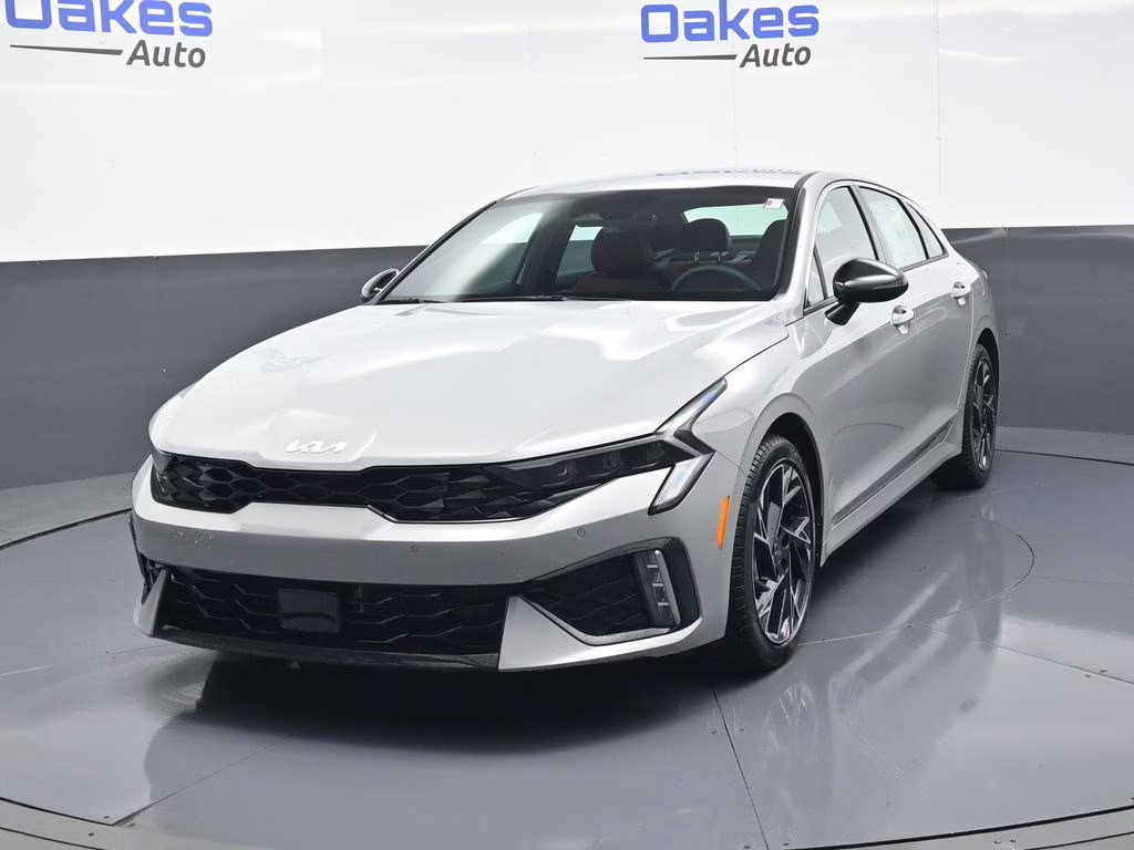 2026 Wolf Gray Kia K5 GT-Line AWD Sedan