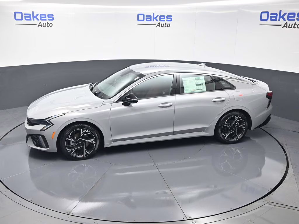 2026 Wolf Gray Kia K5 GT-Line AWD Sedan