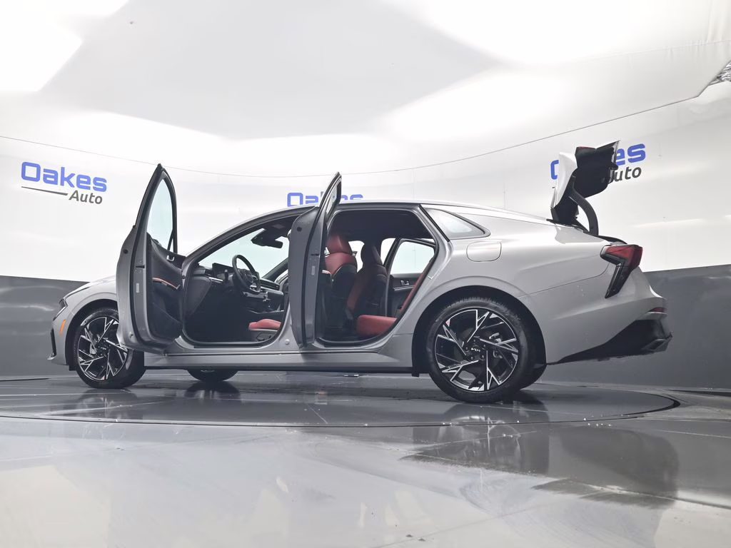 2026 Wolf Gray Kia K5 GT-Line AWD Sedan