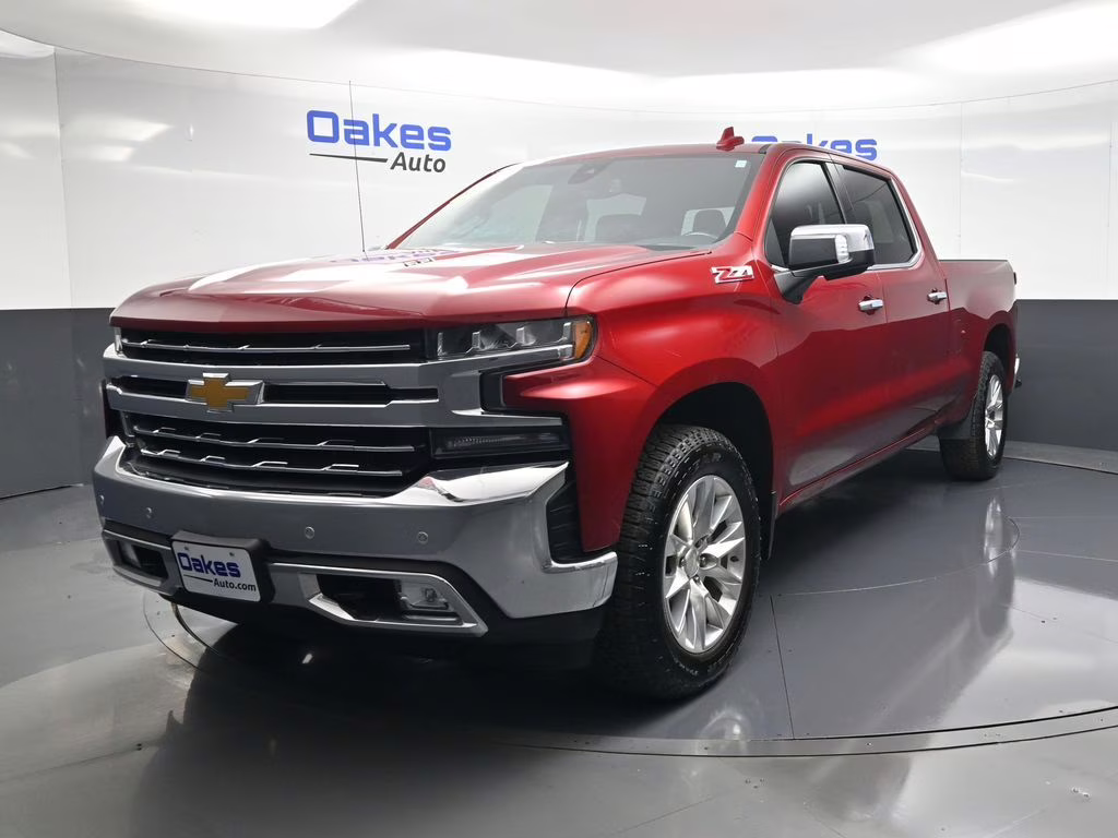 2021 Cherry Red Tintcoat Chevrolet Silverado 1500 LTZ 4X4 Truck