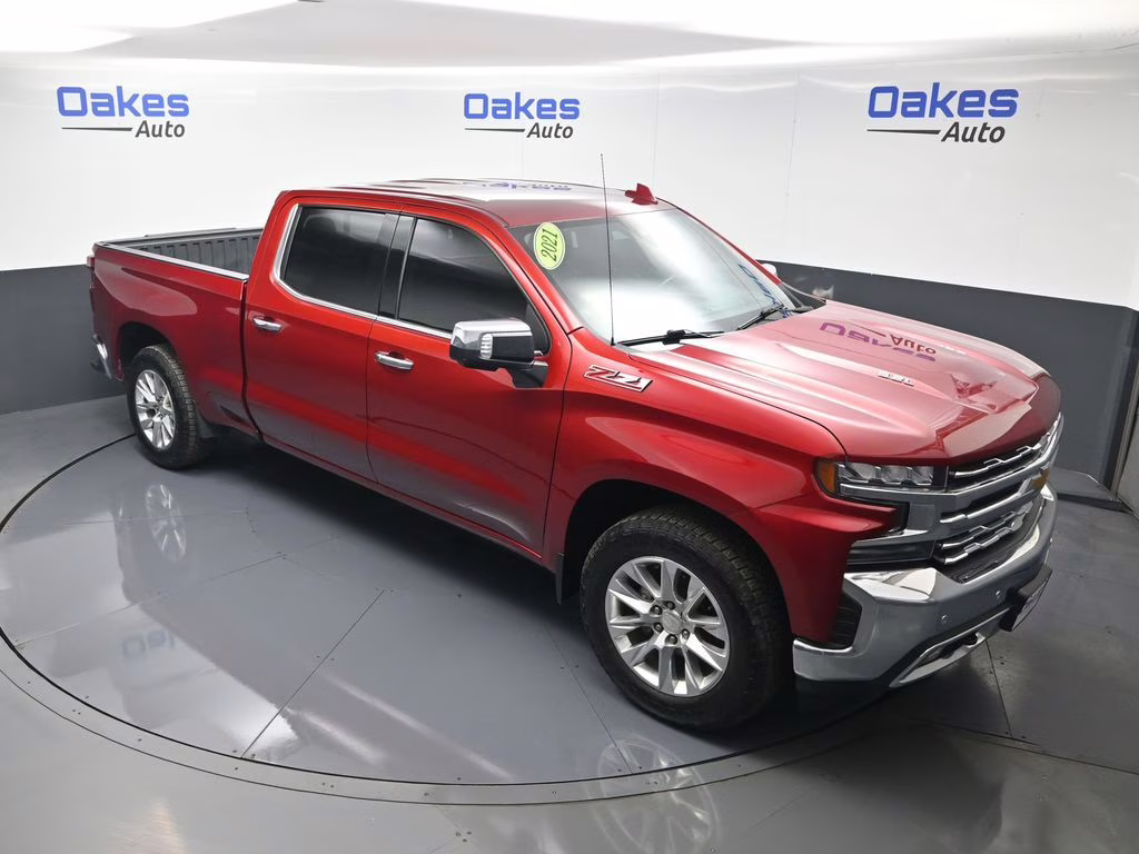 2021 Cherry Red Tintcoat Chevrolet Silverado 1500 LTZ 4X4 Truck