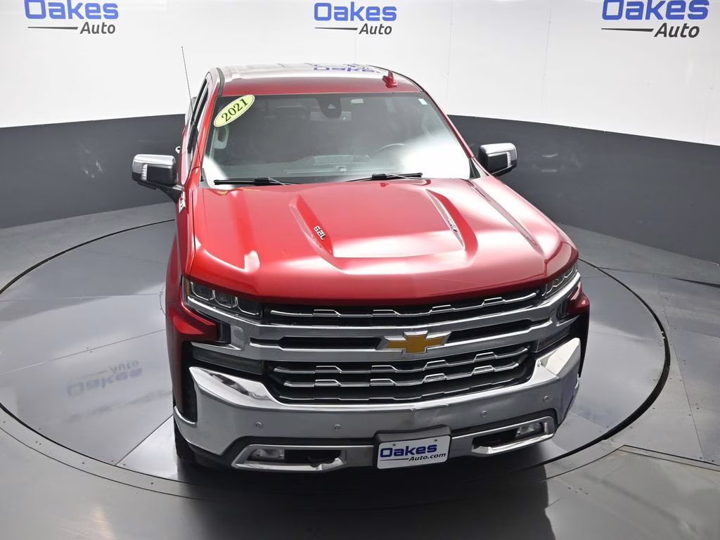 2021 Cherry Red Tintcoat Chevrolet Silverado 1500 LTZ 4X4 Truck