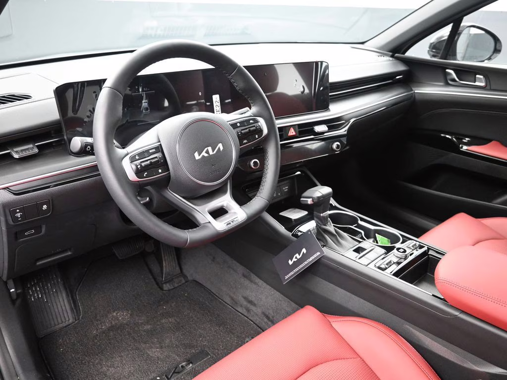 2026 Wolf Gray Kia K5 GT-Line AWD Sedan