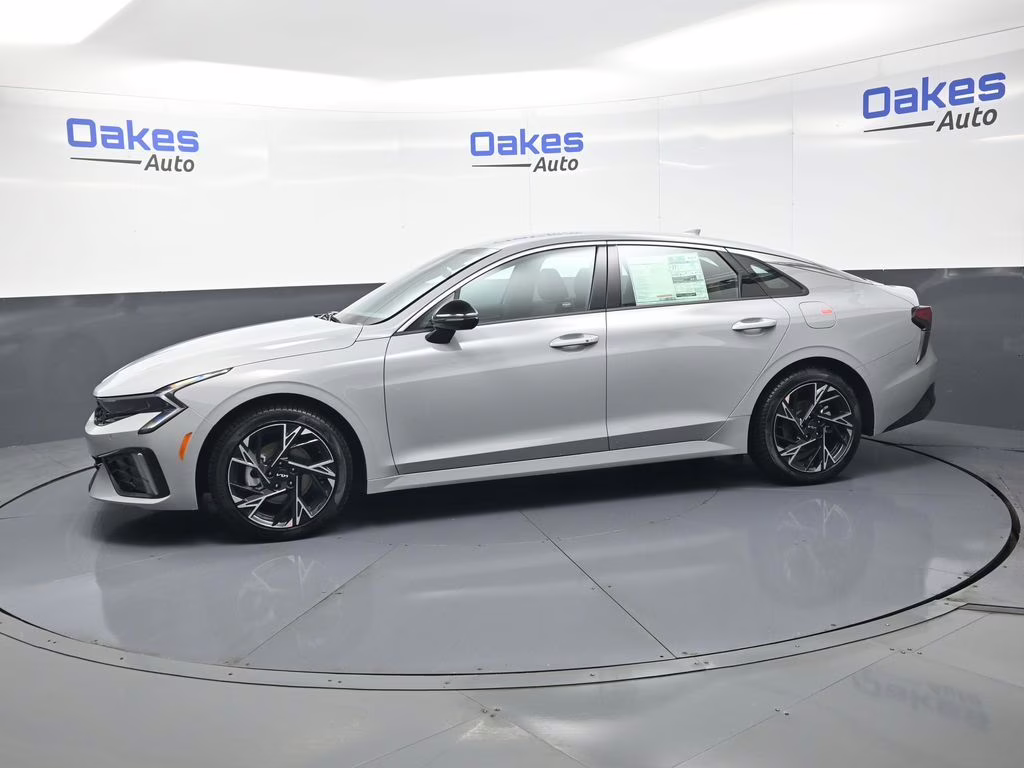 2026 Wolf Gray Kia K5 GT-Line AWD Sedan