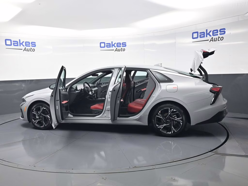 2026 Wolf Gray Kia K5 GT-Line AWD Sedan