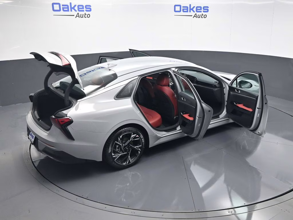 2026 Wolf Gray Kia K5 GT-Line AWD Sedan