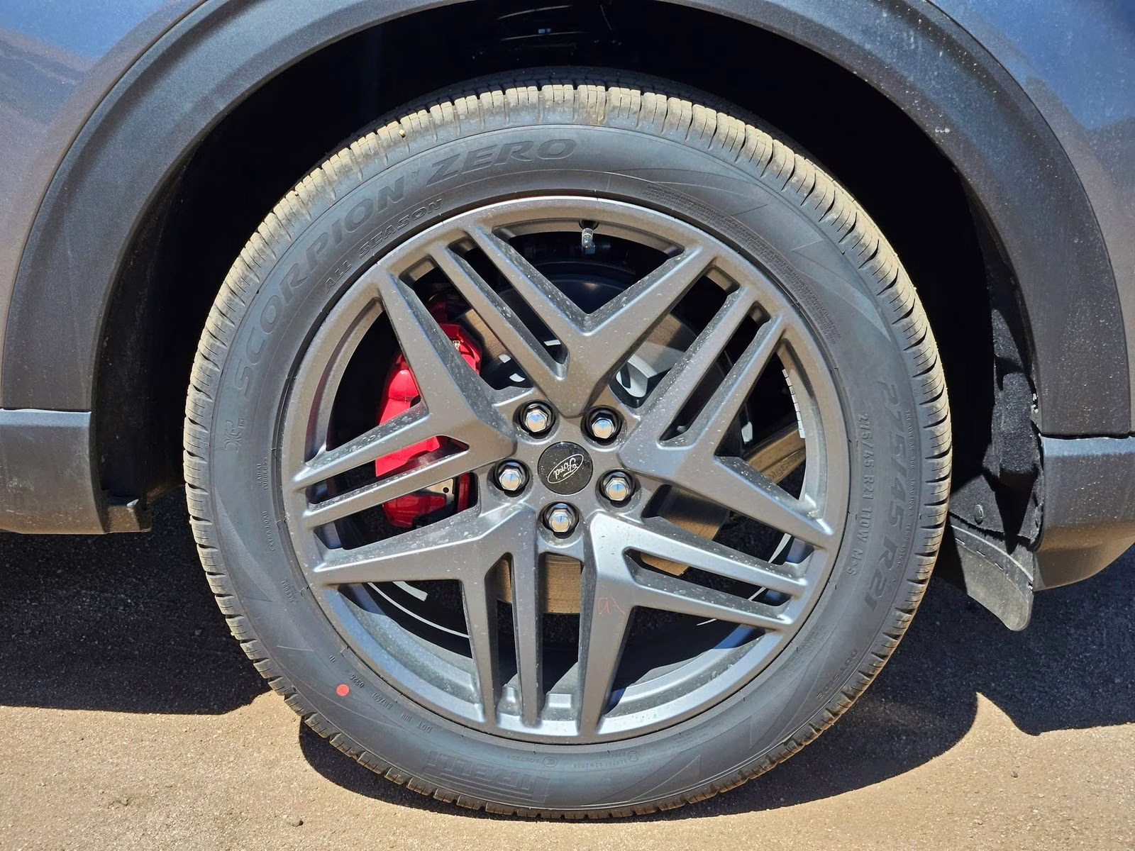 2026 Gray Metallic Ford Explorer ST-Line RWD SUV