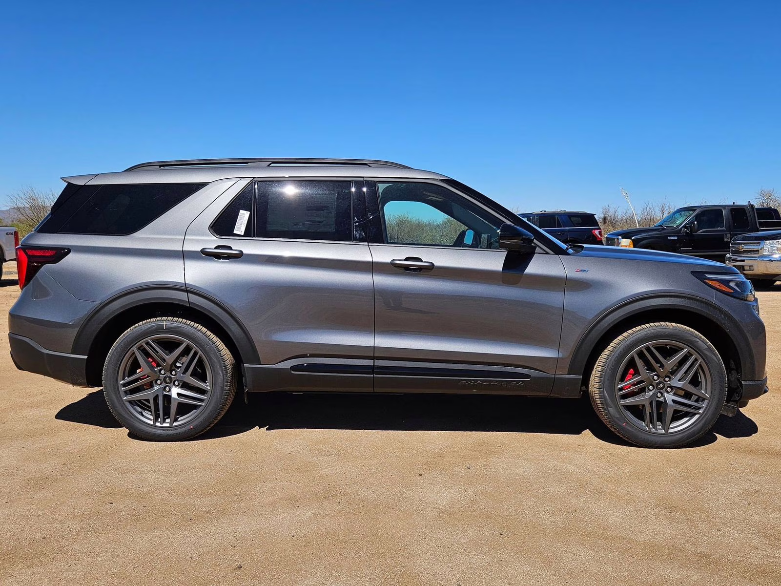 2026 Gray Metallic Ford Explorer ST-Line RWD SUV