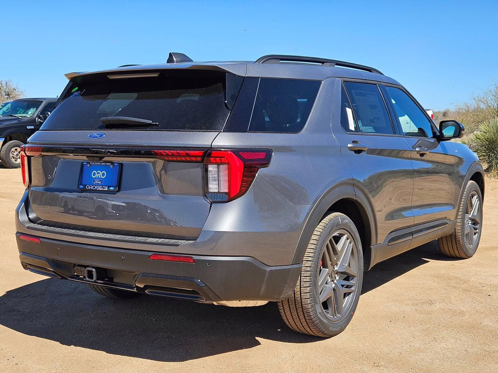 2026 Gray Metallic Ford Explorer ST-Line RWD SUV