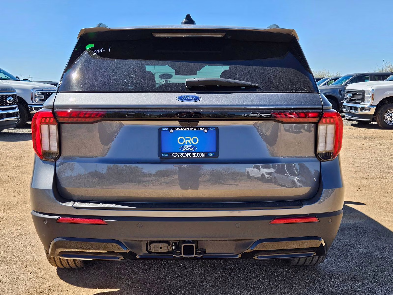 2026 Gray Metallic Ford Explorer ST-Line RWD SUV