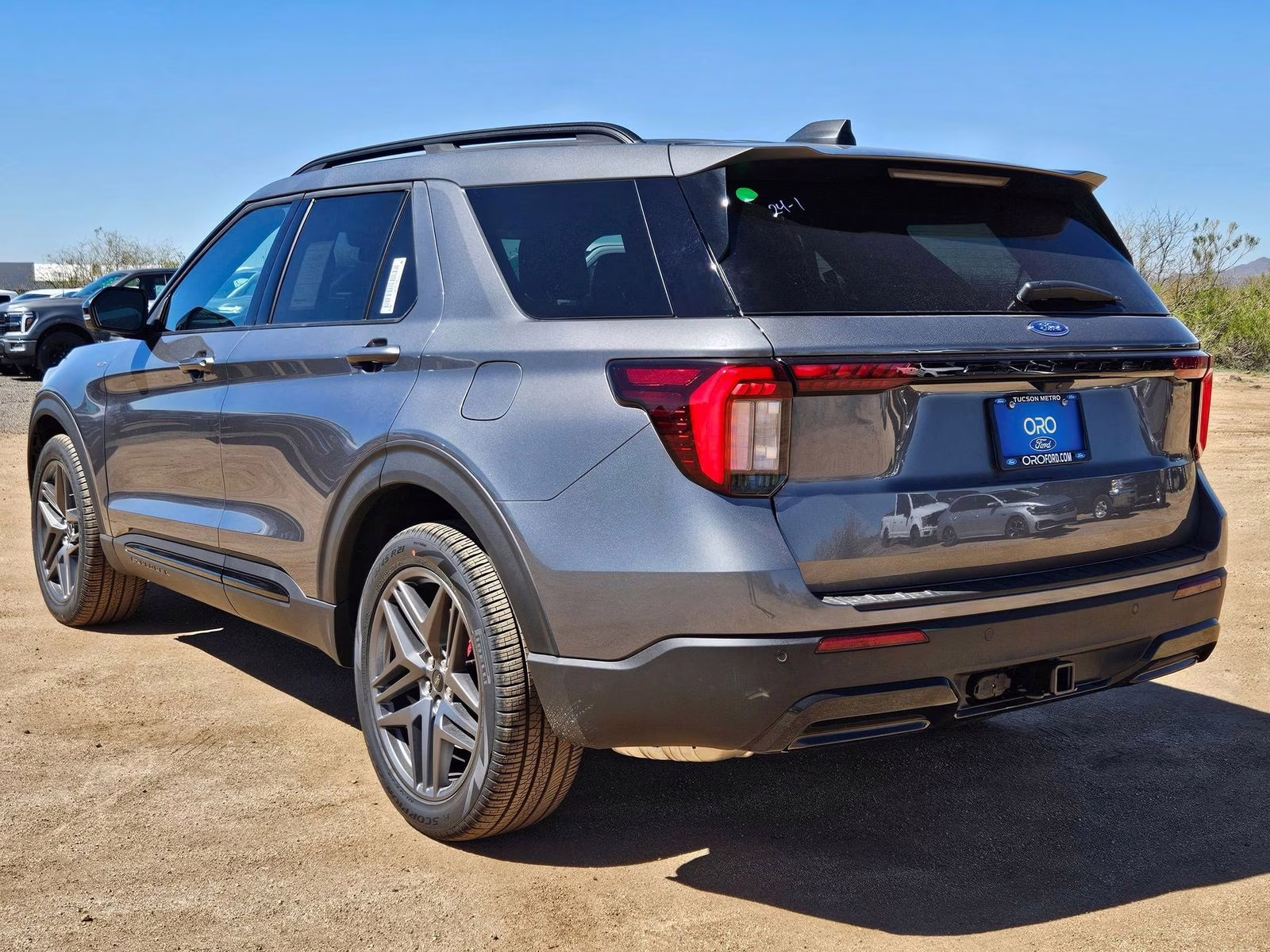 2026 Gray Metallic Ford Explorer ST-Line RWD SUV