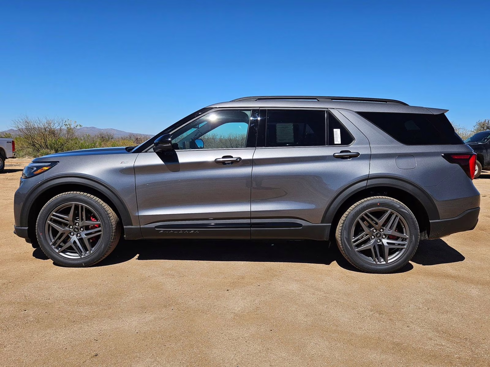 2026 Gray Metallic Ford Explorer ST-Line RWD SUV
