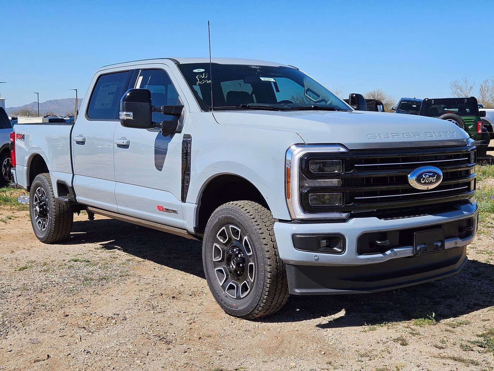 2026 Gray Metallic Ford Super Duty F-350 SRW Platinum 4X4 Truck