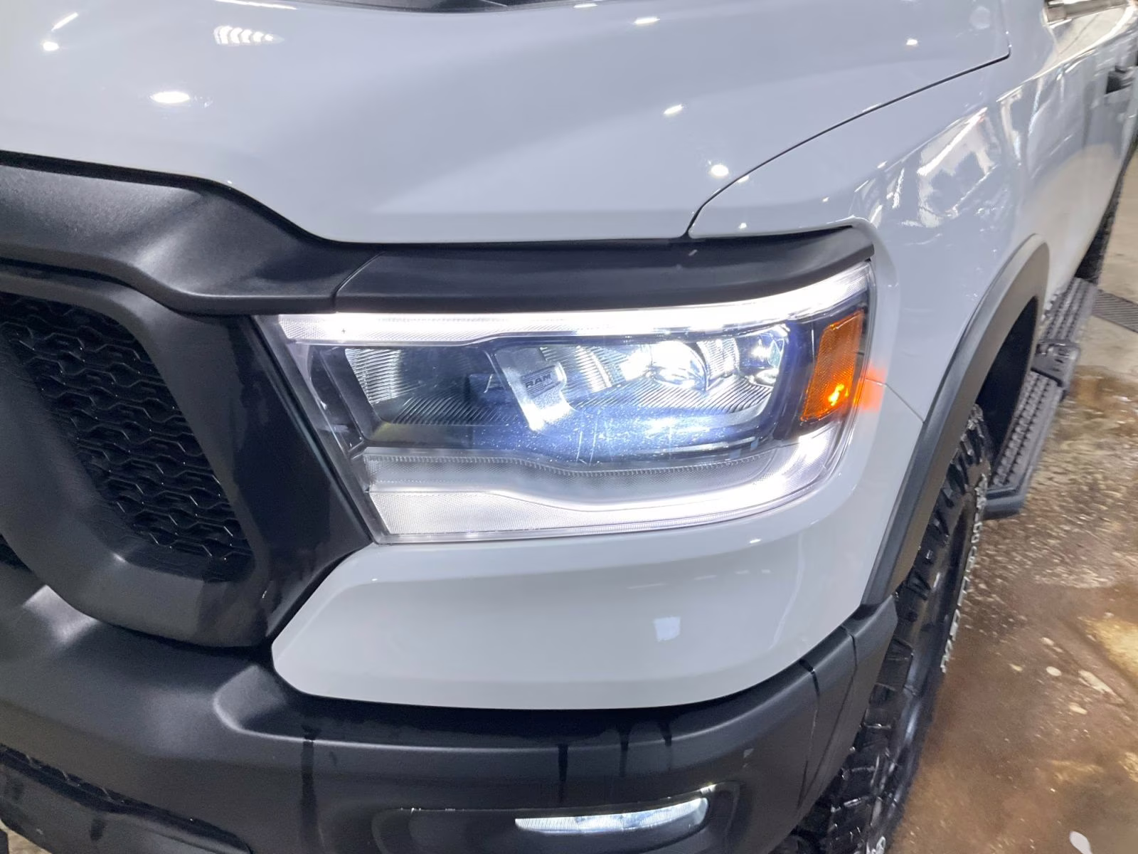 2024 Bright White Clearcoat Ram 1500 Rebel 4X4 Truck