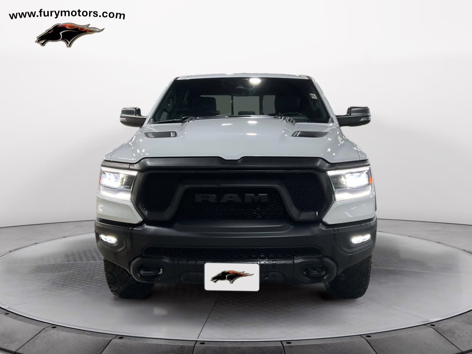 2024 Bright White Clearcoat Ram 1500 Rebel 4X4 Truck