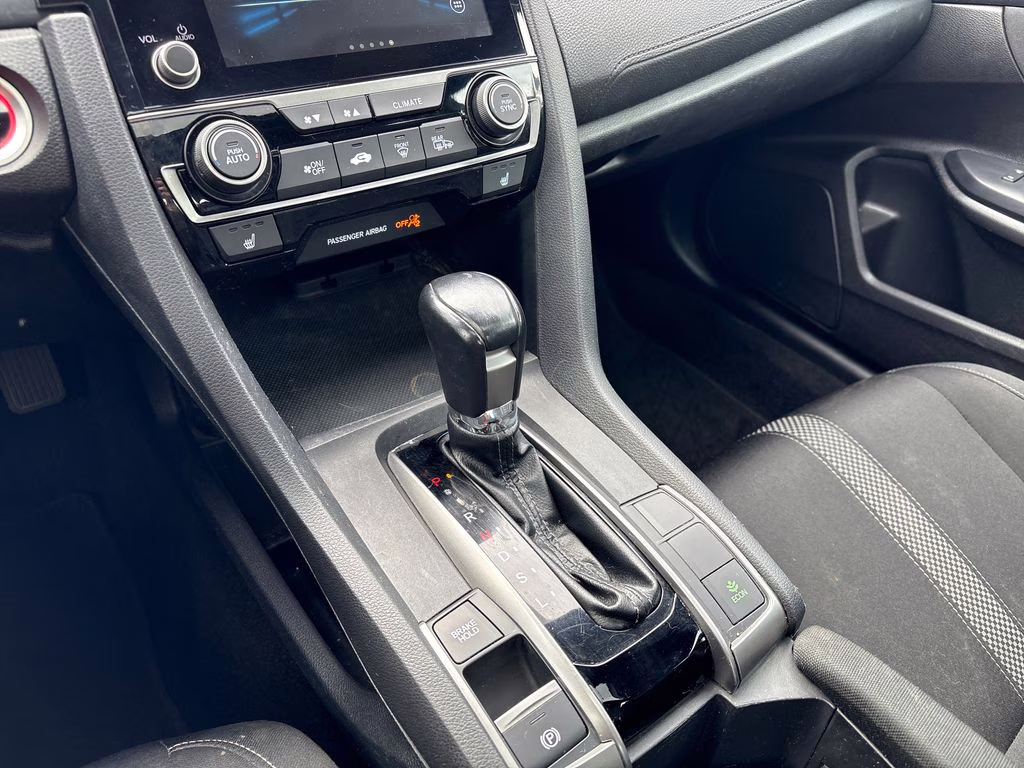 2020 Silver Honda Civic EX FWD Hatchback