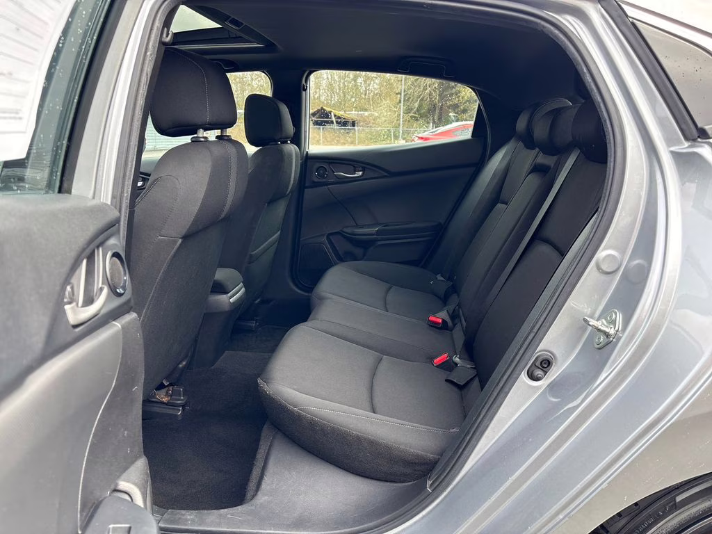 2020 Silver Honda Civic EX FWD Hatchback