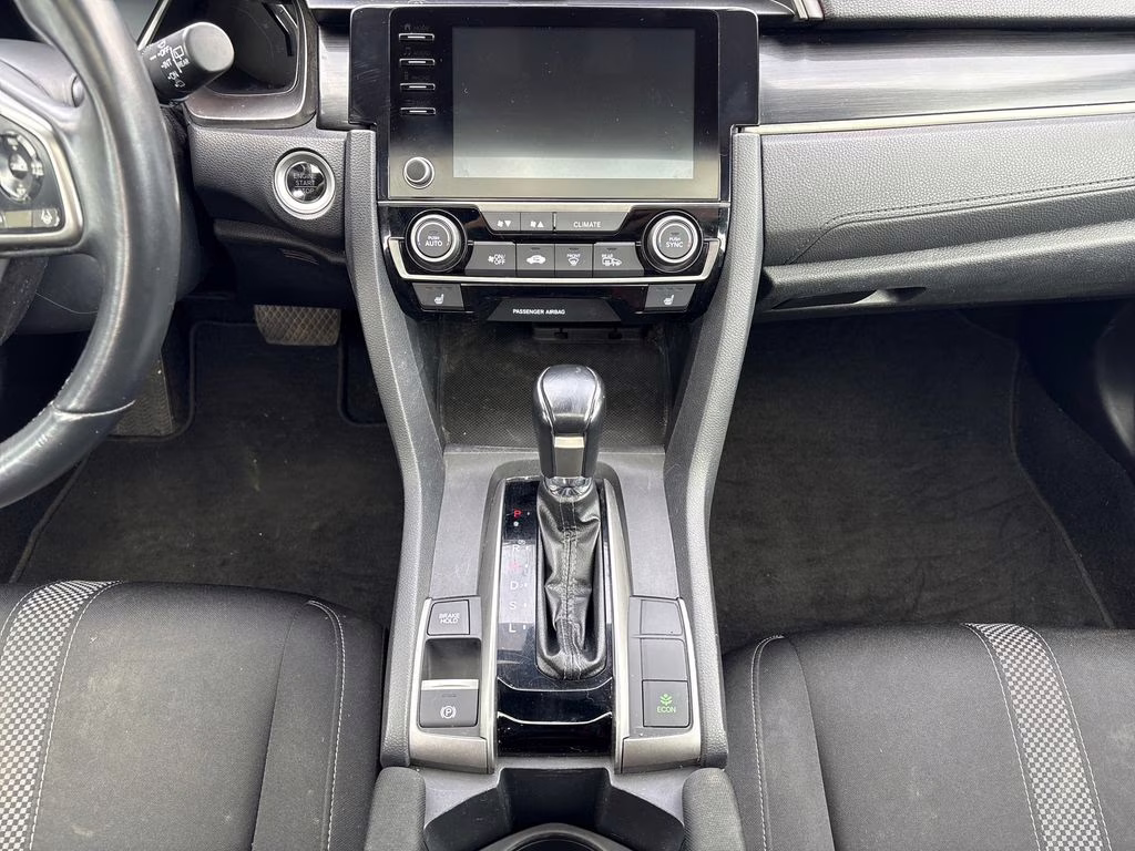 2020 Silver Honda Civic EX FWD Hatchback