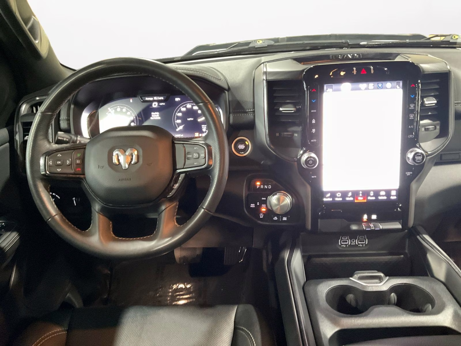 2024 Bright White Clearcoat Ram 1500 Rebel 4X4 Truck