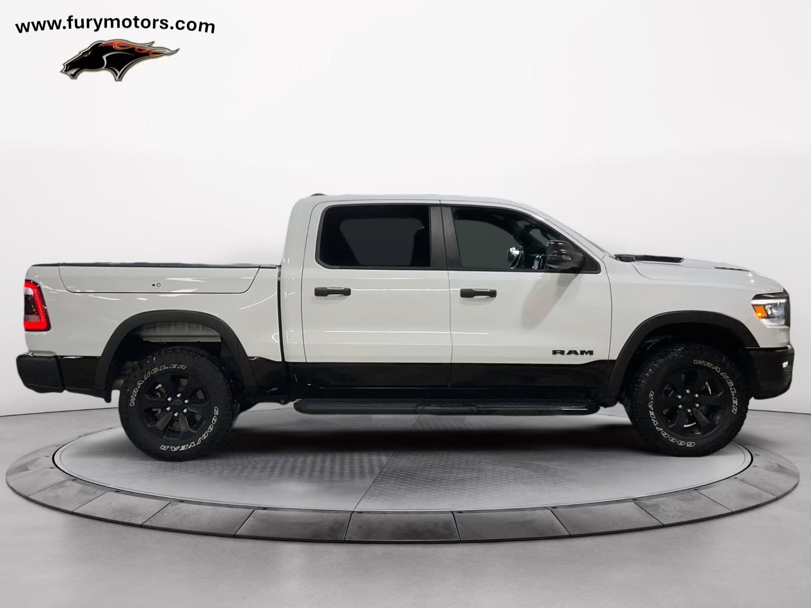 2024 Bright White Clearcoat Ram 1500 Rebel 4X4 Truck