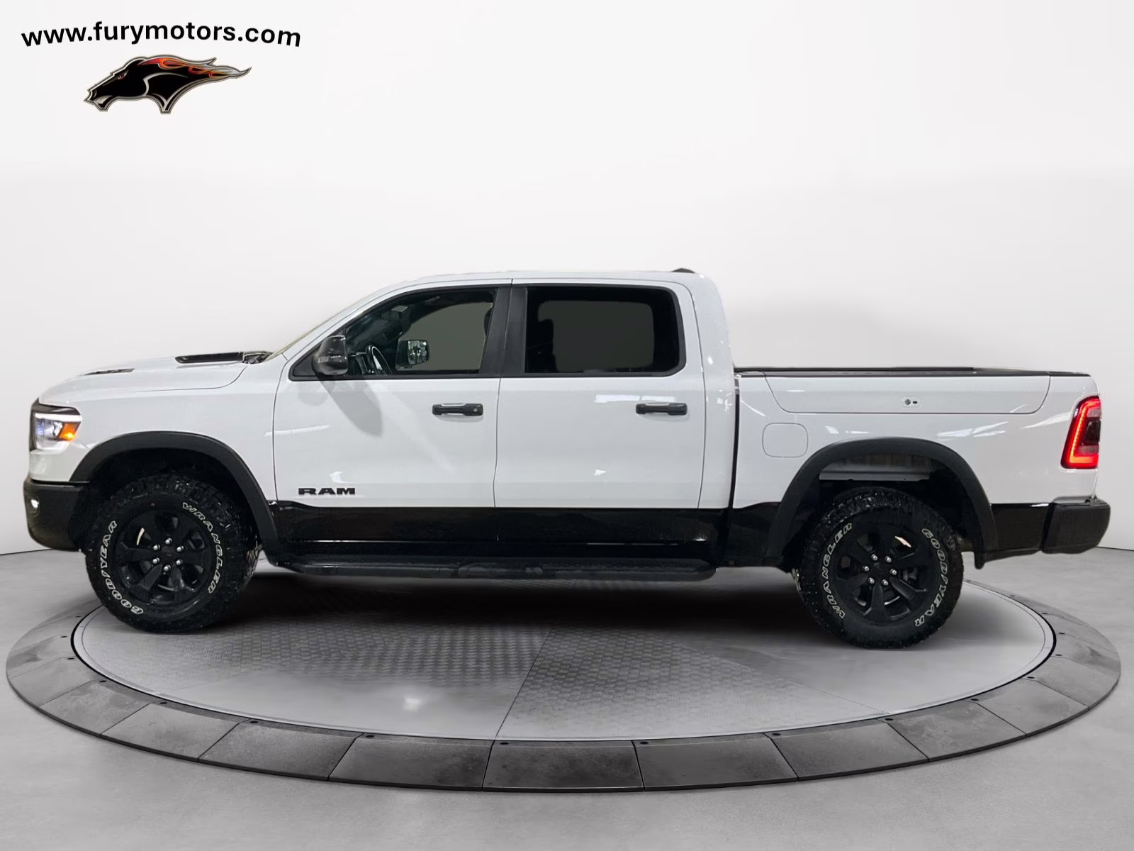 2024 Bright White Clearcoat Ram 1500 Rebel 4X4 Truck