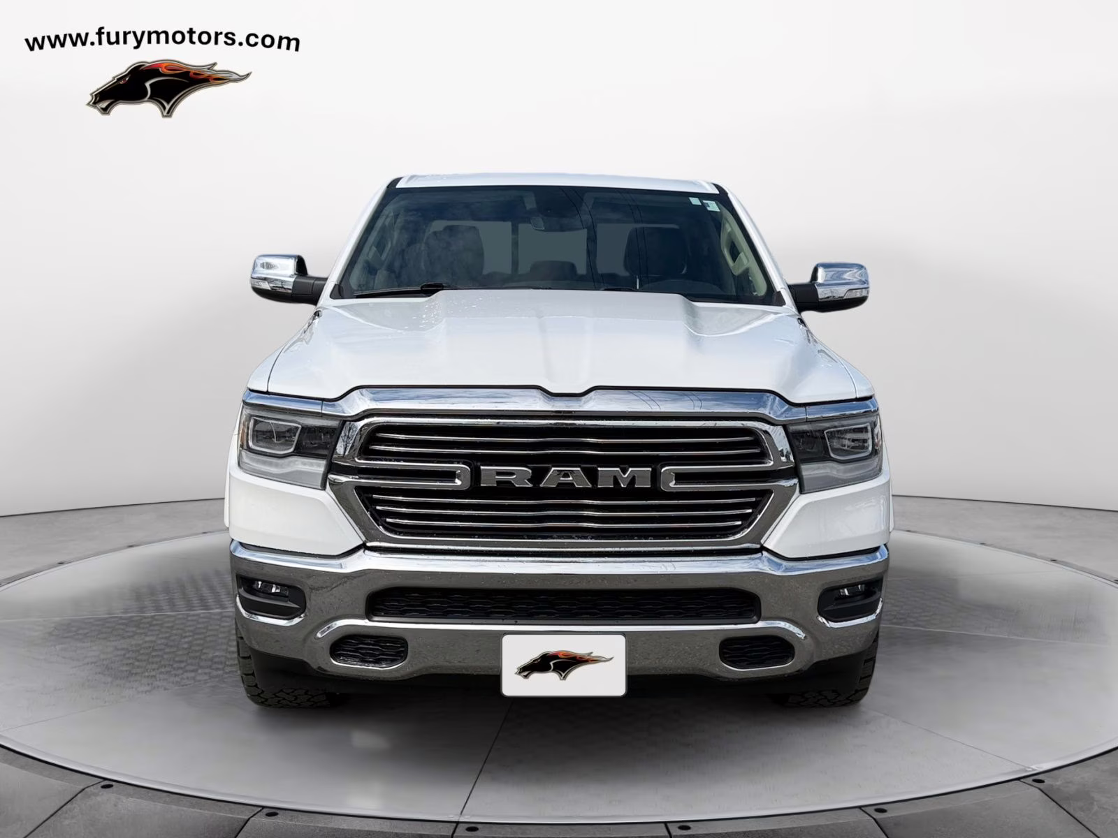2020 Bright White Clearcoat Ram 1500 Laramie 4X4 Truck