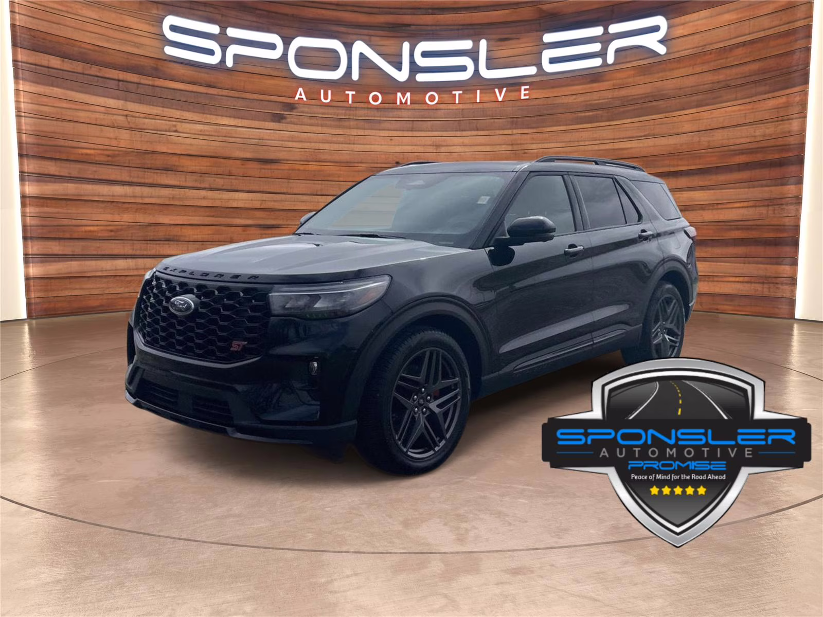 2025 Agate Black Ford Explorer ST 4X4 SUV