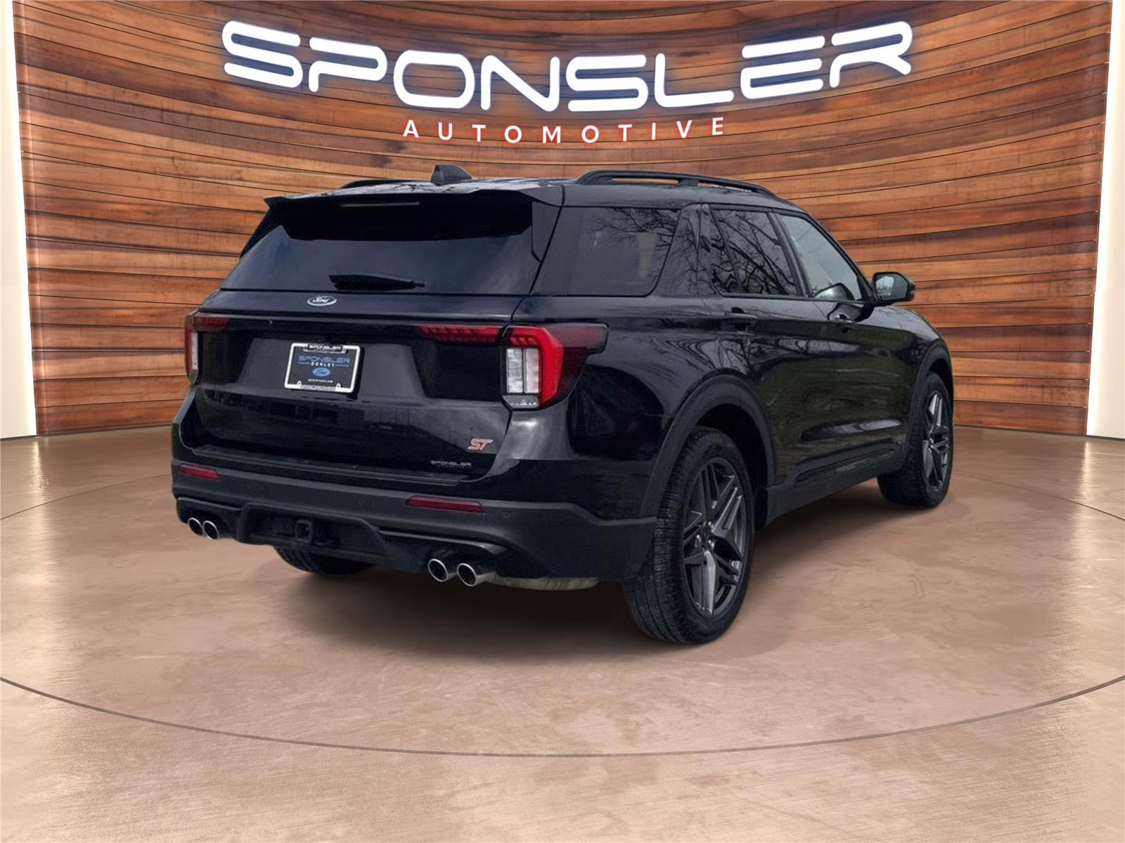 2025 Agate Black Ford Explorer ST 4X4 SUV