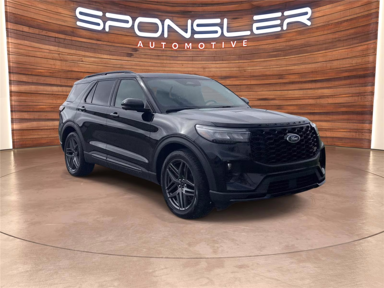 2025 Agate Black Ford Explorer ST 4X4 SUV