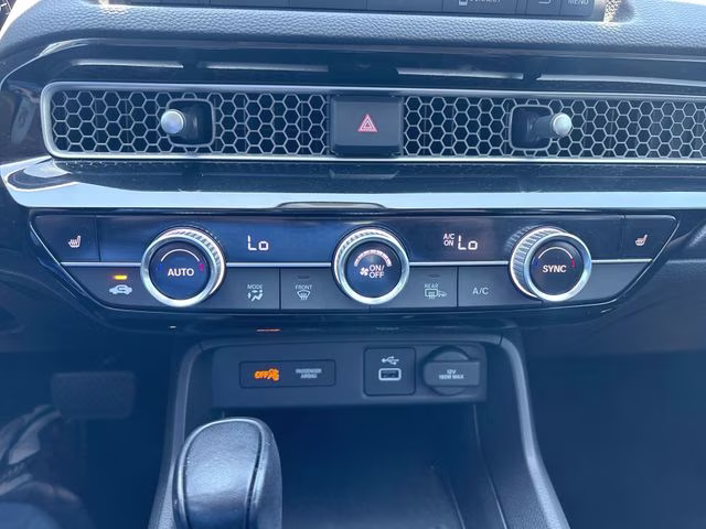 2022 Sonic Gray Pearl Honda Civic EX FWD Sedan