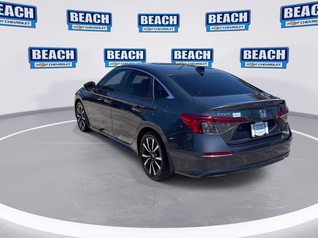 2022 Sonic Gray Pearl Honda Civic EX FWD Sedan
