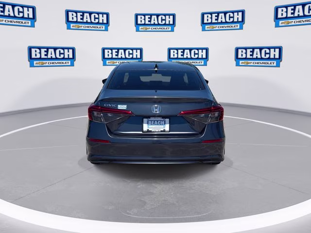 2022 Sonic Gray Pearl Honda Civic EX FWD Sedan