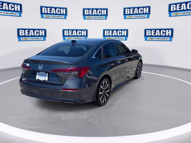 2022 Sonic Gray Pearl Honda Civic EX FWD Sedan
