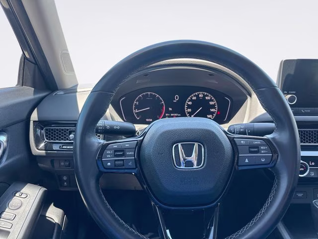 2022 Sonic Gray Pearl Honda Civic EX FWD Sedan