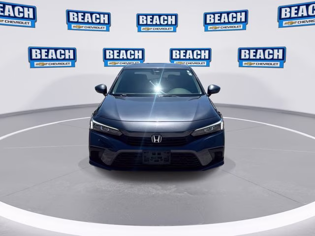 2022 Sonic Gray Pearl Honda Civic EX FWD Sedan