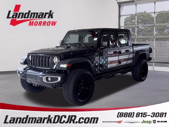 2026 Black Clearcoat Jeep Gladiator Sport 4X4 Truck