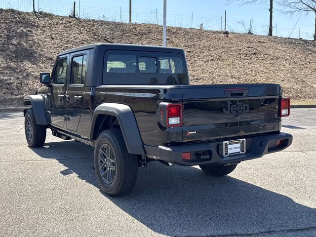 2026 Black Clearcoat Jeep Gladiator Sport 4X4 Truck