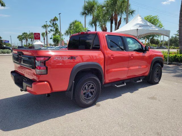 2025 Afterburn Orange Nissan Frontier PRO-4X 4X4 Truck